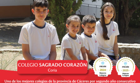 Somos uno de los mejores colegios de la provincia de Cáceres por segundo año consecutivo según el ranking Micole
